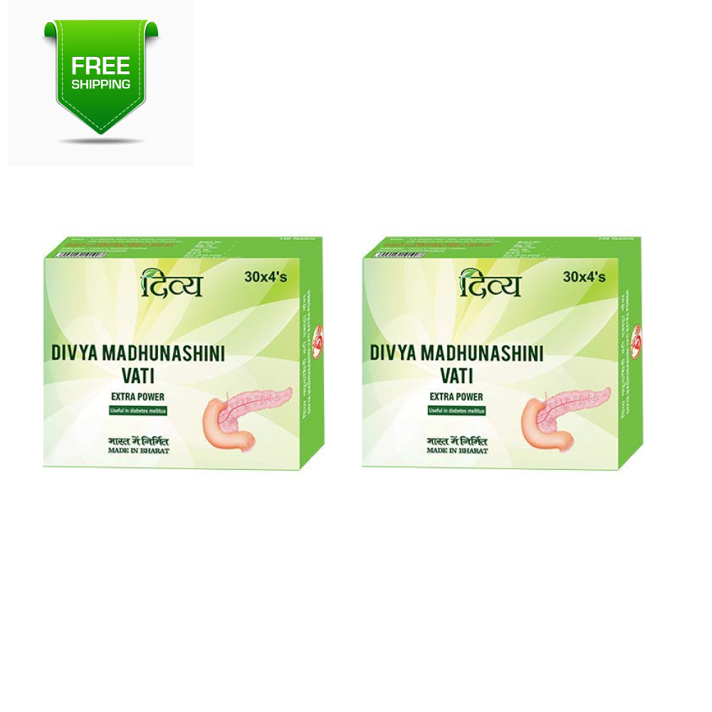 Divya Madhunashini Vati Extra Power 120 Tablets X Packs